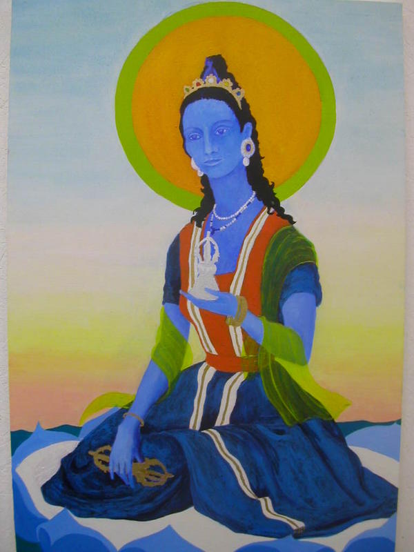 imagen de bodhisattva femenino