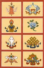 simbolos auspiciosos tibetanos