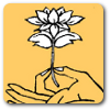 mano y flor